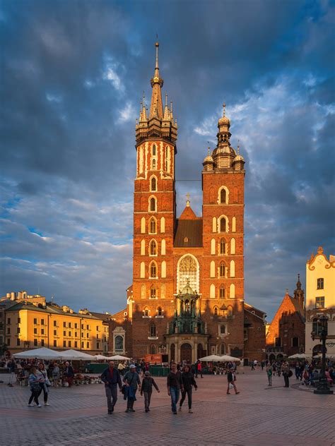 Afternoon at the Main Square in Krakow on Behance