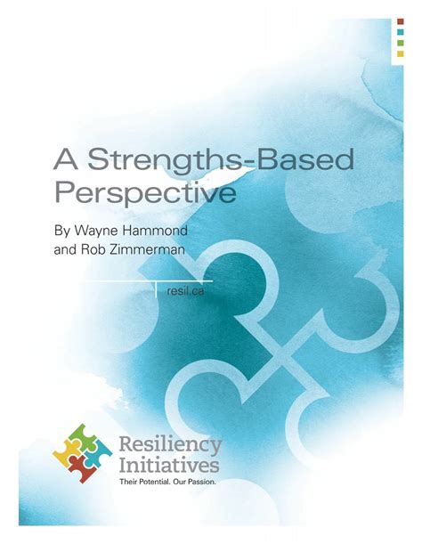 A Strengths Based Perspective