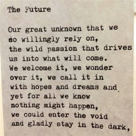 The Future Jacqueline Suskin Poem Store Words Love Quotes Me Quotes