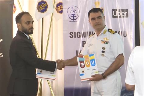 Indian Navy Uber Sign Mou To Offer Mobility Solutions To Naval