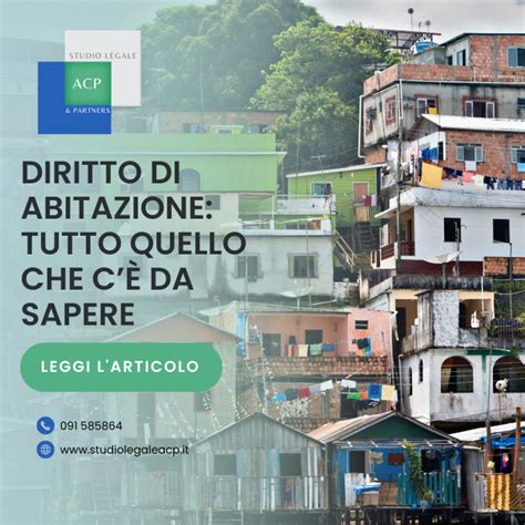 Diritto di abitazione tutto quello che cè da sapere