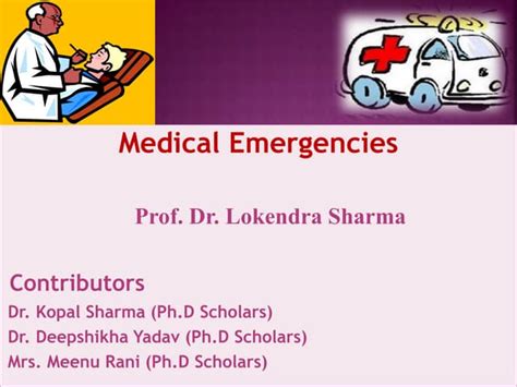 Medical Emergencies Ppt