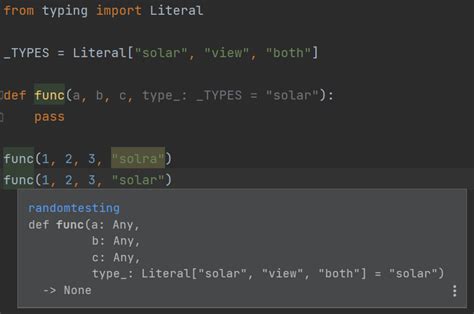 Python Pythonic Way To Have A Choice Of 2 3 Options As An Argument To A Function Stack Overflow