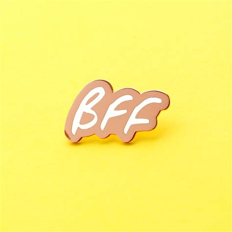 BFF Enamel PinDefault Title Enamel Pins Bff Hard Enamel Pin