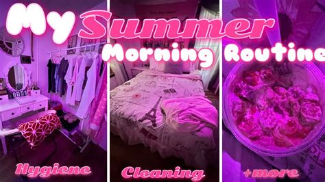 My 2024 Summer Morning Routine Kaleia Renea Youtube