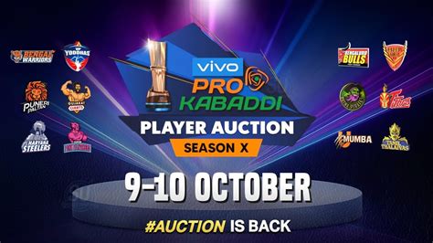 Pro Kabaddi Season 10 Auction New Dates Announced PKL 10 Auction