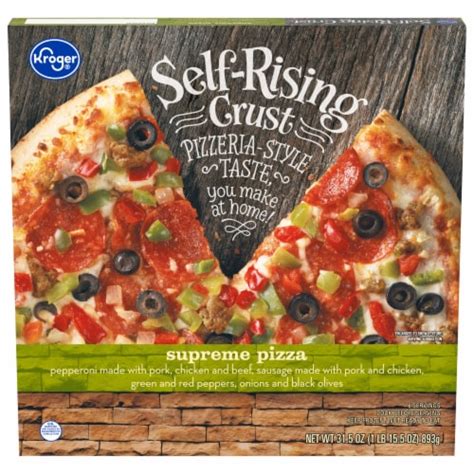 Kroger® Supreme Self Rising Crust Frozen Pizza, 31.5 oz - Kroger