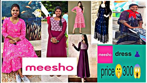 Meesho Kurti Haul Ll Maxi Dress Long Frock Meesho Collection