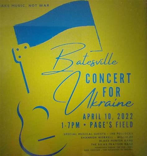 Batesville Benefit Concert For Ukraine Globalgiving