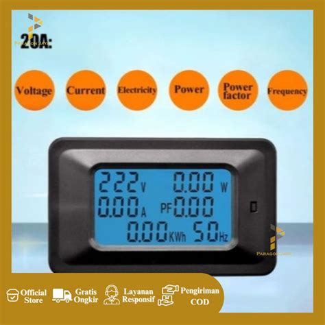 jual watt kwh meter power monitor daya digital multifungsi