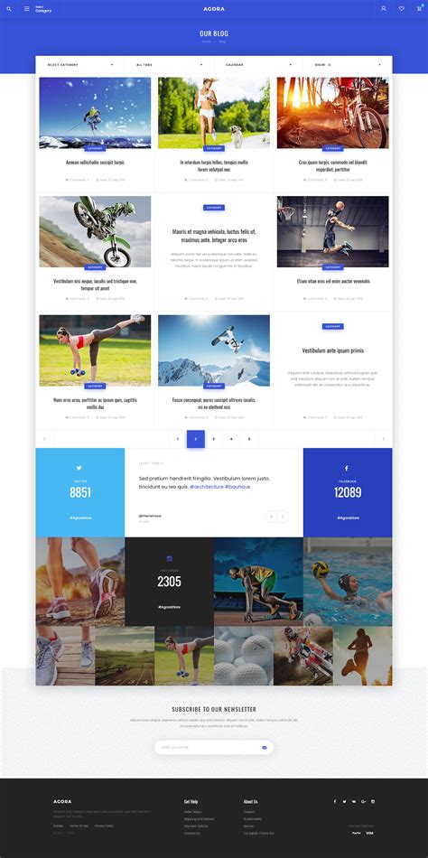 Ecommerce Template Psd Templates Quality Web Design Ui Design