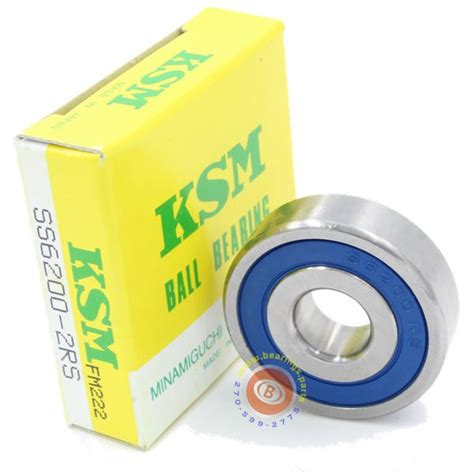 Ss Rs Stainless Steel Radial Ball Bearing Mm X Mm X Mm Ksm