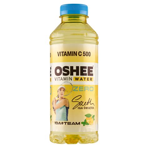 Oshee Vitamin Water Zero Nap J Niegazowany O Smaku Cytrynowo Mi Towym