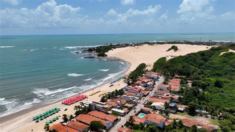 Gua Da Ba A Na Praia De Genipabu No Rio Grande Do Norte No Nordeste