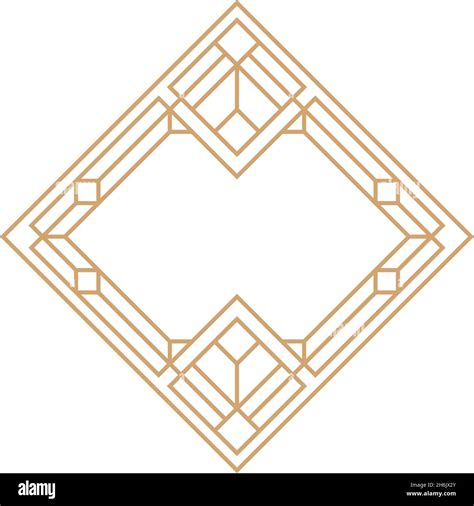 Art Deco Border Png