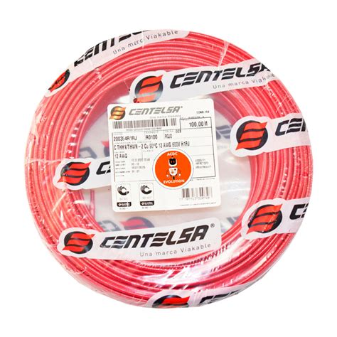 Cable Hilos Centelsa Rojo Rollo X Metros Acdc Evolution