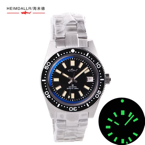 Heimdallr Reloj Autom Tico Para Hombre Cron Grafo Mec Nico De Buceo