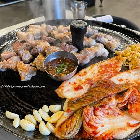 신천시장고기집 삼겹살 목살 맛집 목구멍 대구 수성점 네이버 블로그