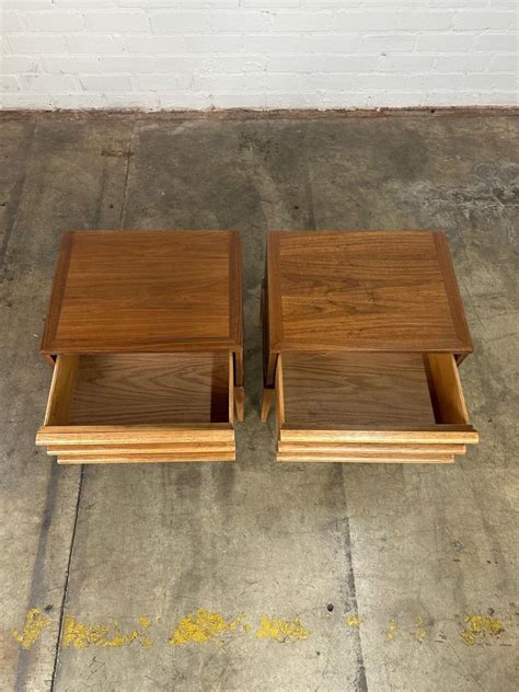 Lane Rhythm Nightstands Pair For Sale At 1stdibs