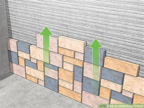 How To Install Stone Veneer With Pictures Wikihow