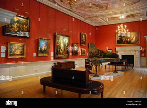 Interior Courtauld institute of Art Somerset House London UK Stock ...