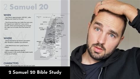 2 Samuel 20 Explained 5 Minute Bible Study Youtube