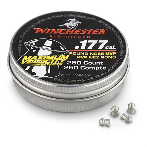 250 Winchester 177 Cal Alloy Pellets 597396 Pellets BB S At