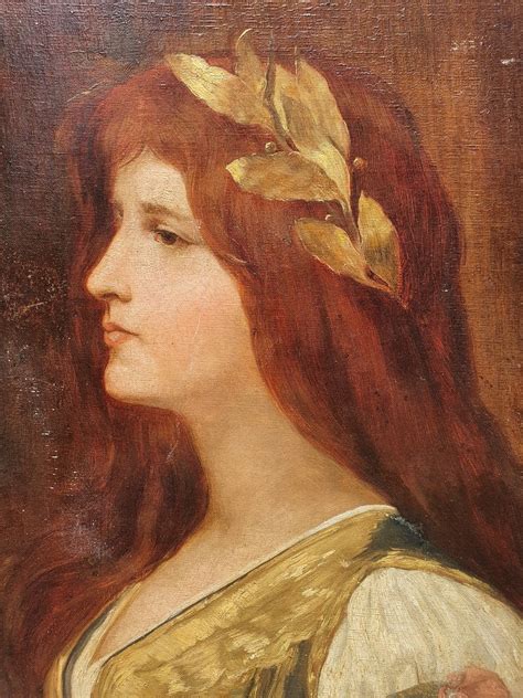 Proantic Fiammetta By Boccaccio Maria D Aquino Woman Portrait Pre Rap