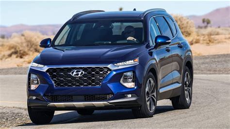 Ficha Tecnica Hyundai Santa Fe 2019 Zun