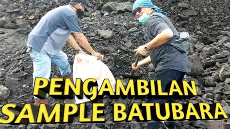 Pengambilan Sample Batubara Stockpile Area Youtube