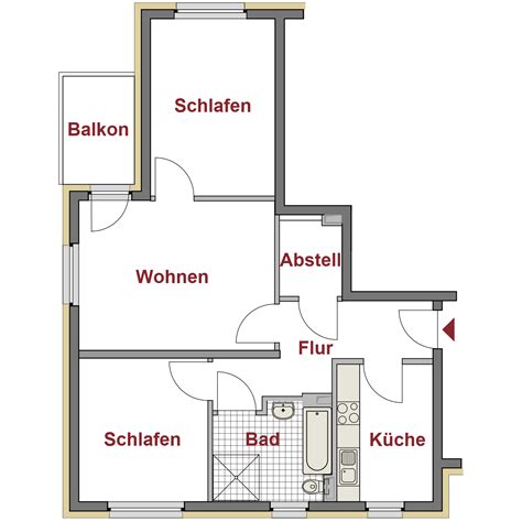 Unser Neubau Wohnungsangebote FORTUNA Wohnungsunternehmen EG