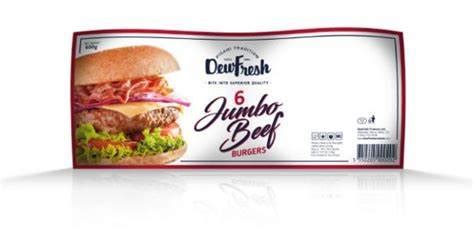 Dewfresh Jumbo Beef Burgers X Skunju