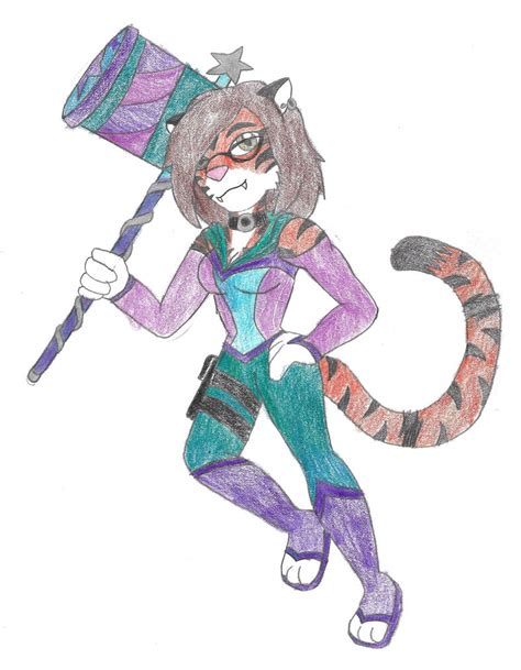 Fursona By Animatedtigergirl On Deviantart