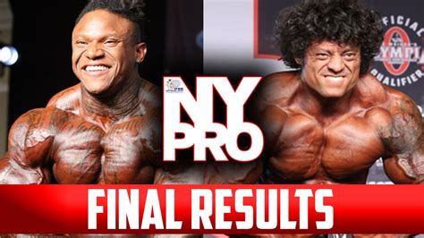 New York Pro Results Photo Finish For Olympia Ticket Youtube