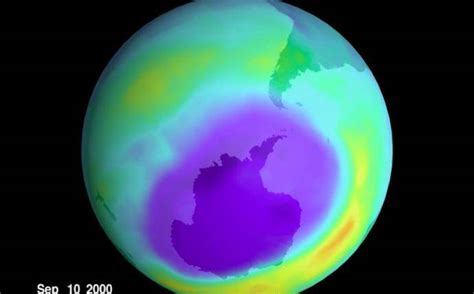 Cuánto ha cambiado el tamaño del agujero de la capa de ozono desde