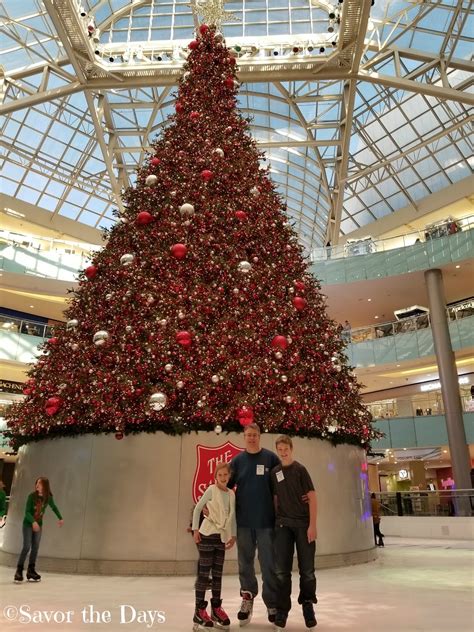 Savor The Days: Ice Skating at the Dallas Galleria