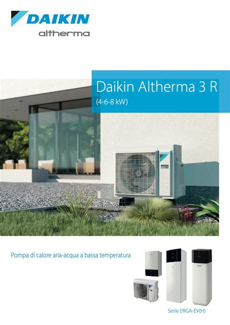 Catalogo Daikin Riscaldamento Altherma 3R ERGA