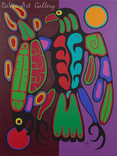 Jim Oskineegish Woodland Art Davic Gallery Of Native Canadian Arts