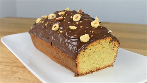 Cake Noisettes Amandes Chocolat Youtube