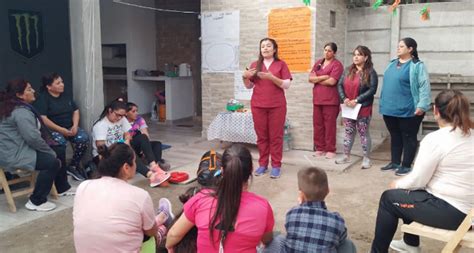 Barrio Ampliación Primero de Mayo Brindaron un taller sobre nutrición