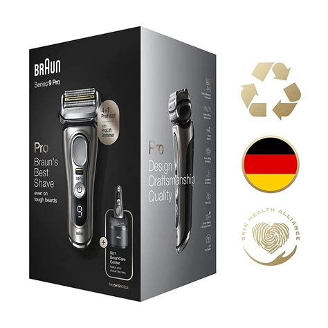 Braun Electric Razor For Men Series 9 Pro 9465cc Wet And Dry Electric