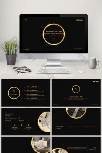 5,700+ Black Gold Powerpoint Templates | Free PPT Theme & Background ...