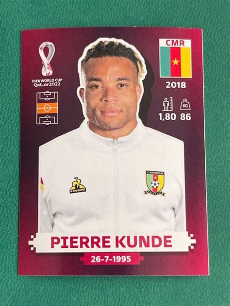 Panini WM22 CMR 12 Pierre Kunde Kaufen Auf Ricardo