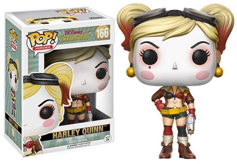 Funko Pop Harley Quinn Dc Comics Bombshells 166 Funko Toyshow Tudo De Marvel Dc Netflix