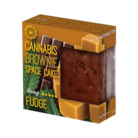 Brownie Al Cioccolato Fudge Con Cannabis Infusa Multi I