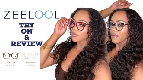 Stylish And Affordable Eyeglasses Try On Haul Zeelool Unboxing And Honest Review Youtube