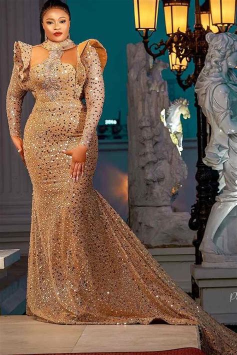 30 Best Wedding Reception Dresses For Nigerian Brides 2022 Claraito