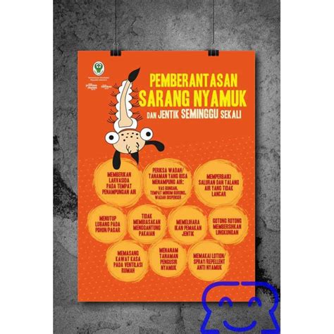 Jual Poster Nyamuk Demam Berdarah Shopee Indonesia