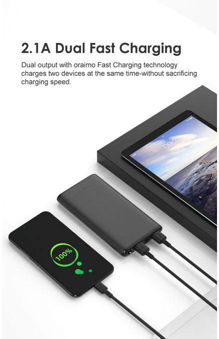 Oraimo Opb P D Mah Dual Output Fast Pd Power Bank Price From