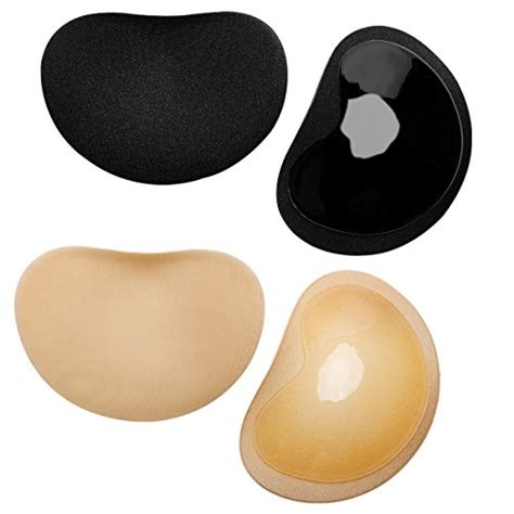 Self Adhesive Bra Pads Inserts Sermicle Removeable Silicone Triangle